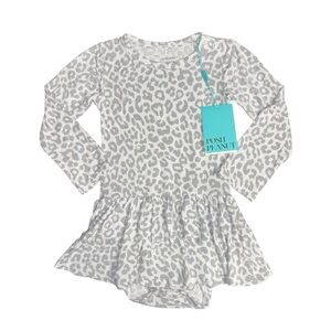 Posh Peanut Minka long sleeve twirl bodysuit